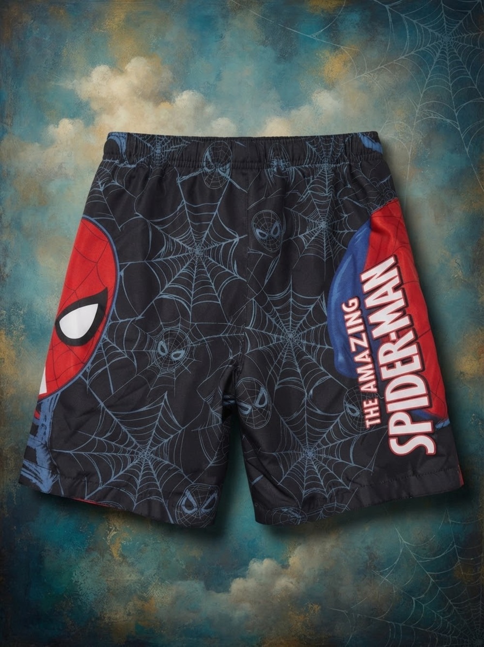 Marvel Spider-Man swim shorts Size 7 - Picture 2 of 3